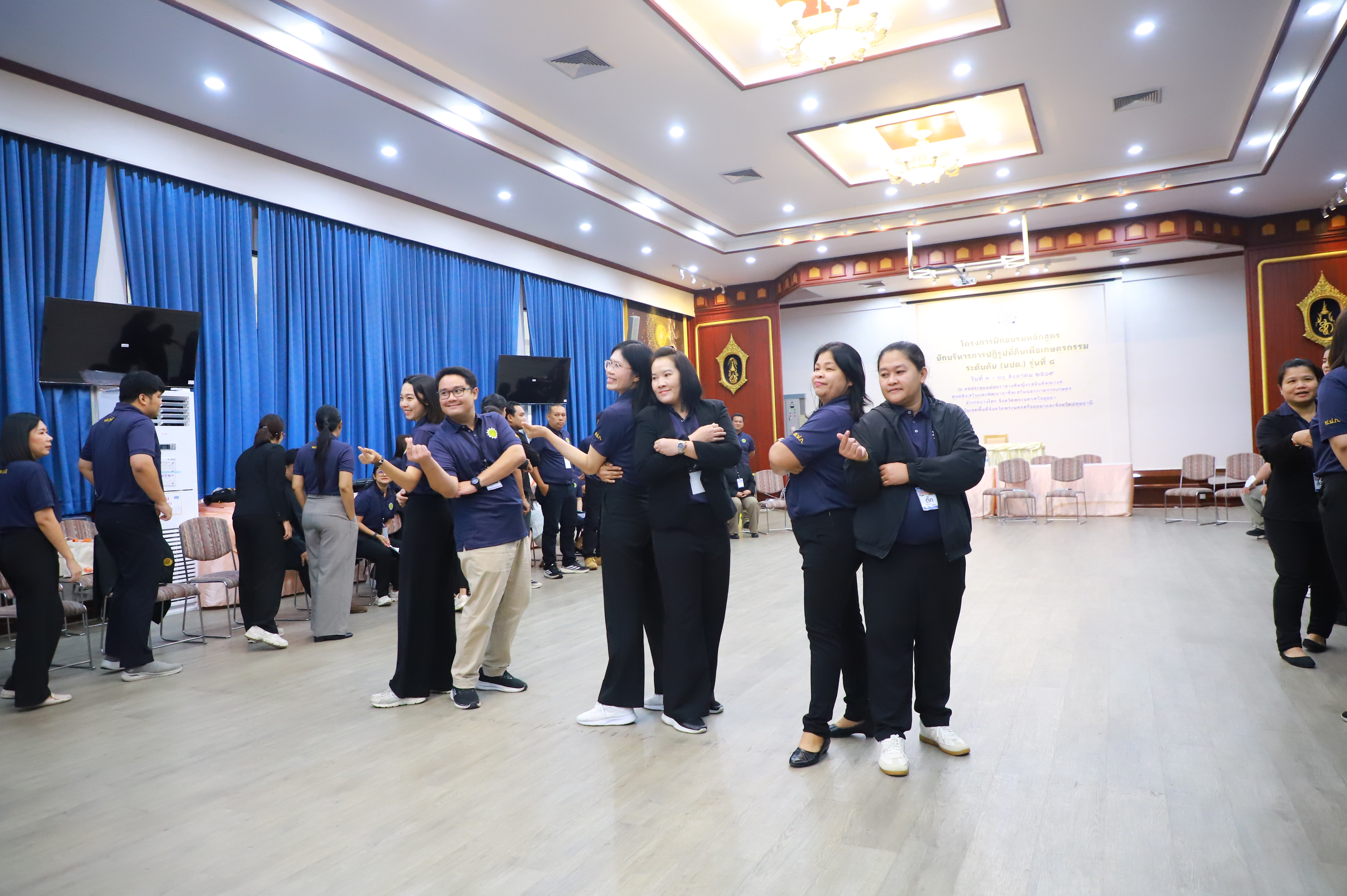 title - ปิดอบรม นปต. รุ่น 8 เร่งสร้างนักบริหารรุ่นใหม่ เสริมทักษะผู้นำ มุ่งยกระดับการทำงานเพื่อเกษตรกร นำเทคโนโลยีขับเคลื่อนงานปฏิรูปที่ดิน